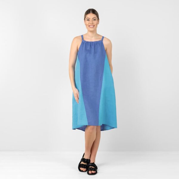 CARMEN Robe bleue