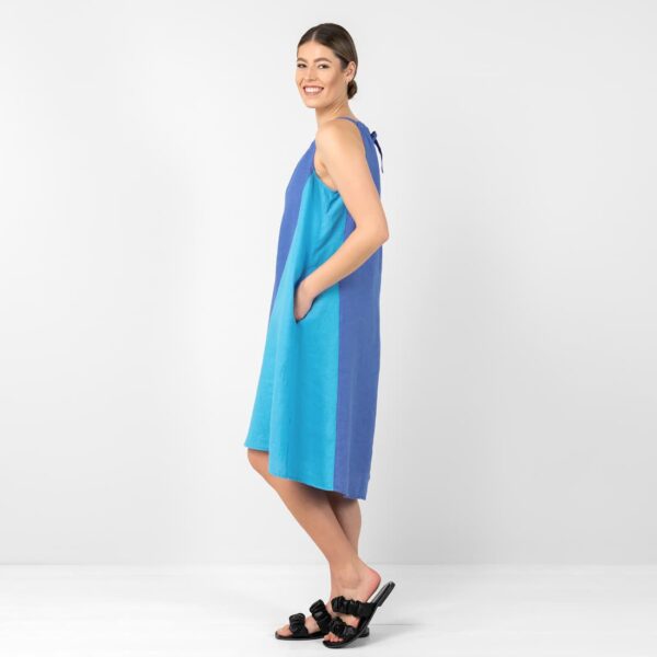 CARMEN Robe bleue – Image 4