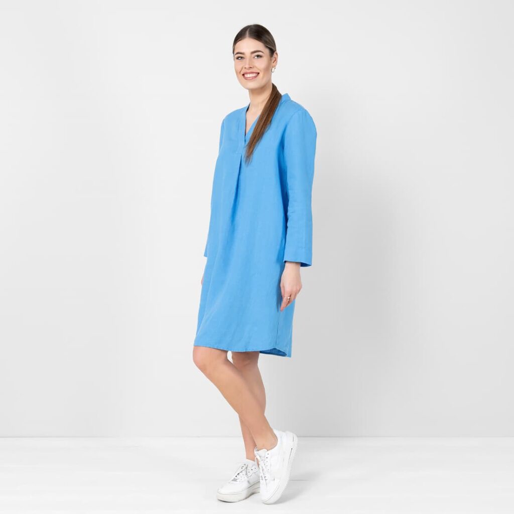 MARA Robe bleu clair 4 MARA Robe bleu clair – Image 4