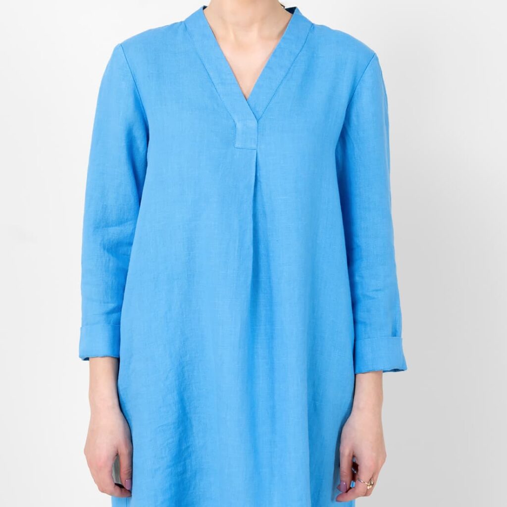 MARA Robe bleu clair 3 MARA Robe bleu clair – Image 3