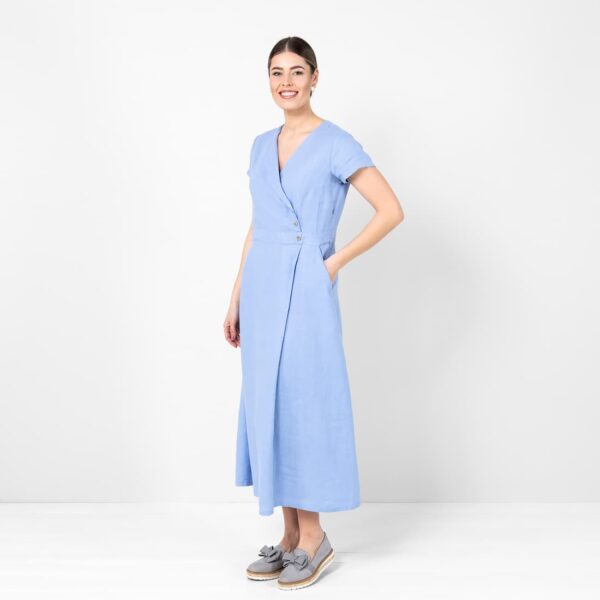 LAUREN Robe bleu clair – Image 2