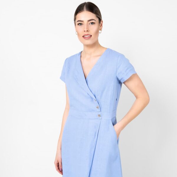 LAUREN Robe bleu clair – Image 3