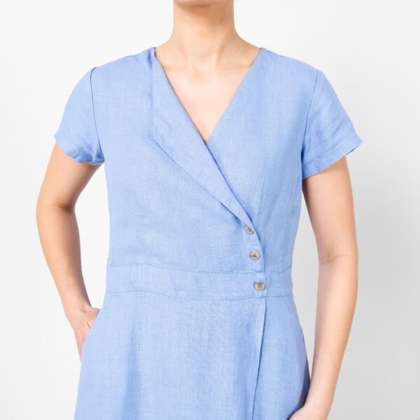LAUREN Robe bleu clair – Image 4