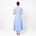 LAUREN Robe bleu clair