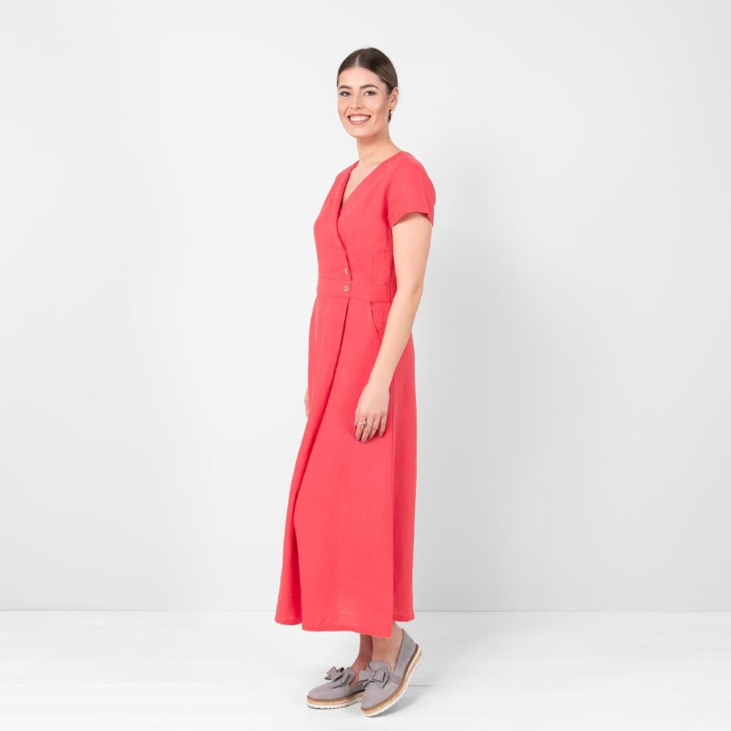 LAUREN Robe rouge 4 LAUREN Robe rouge – Image 4