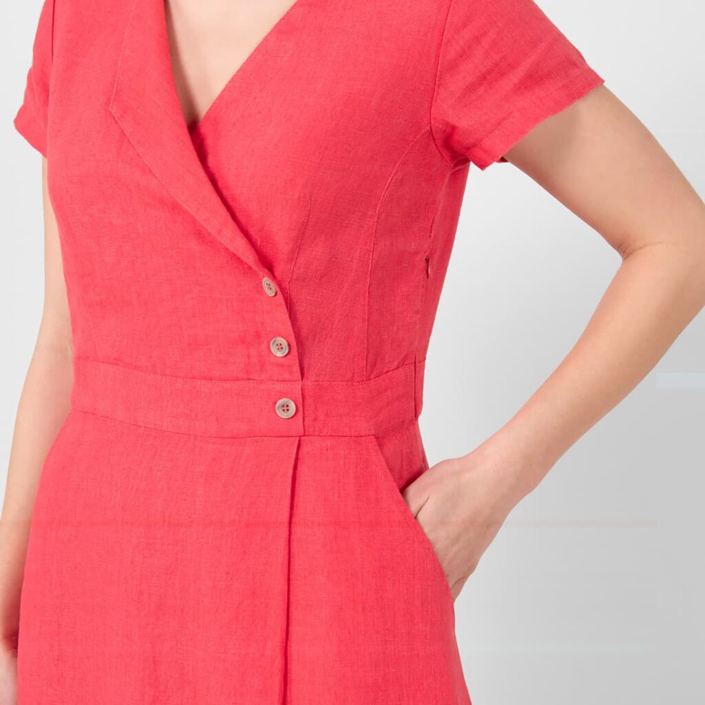 LAUREN Robe rouge 5 LAUREN Robe rouge – Image 5