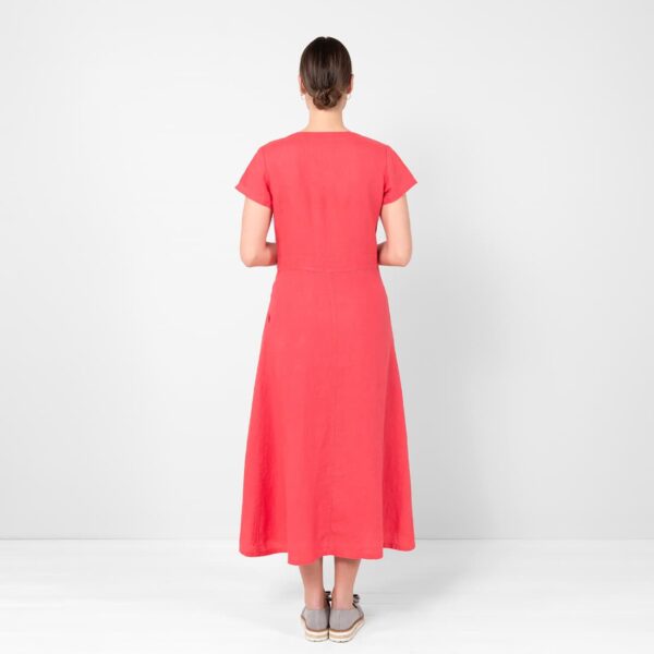 LAUREN Robe rouge – Image 6