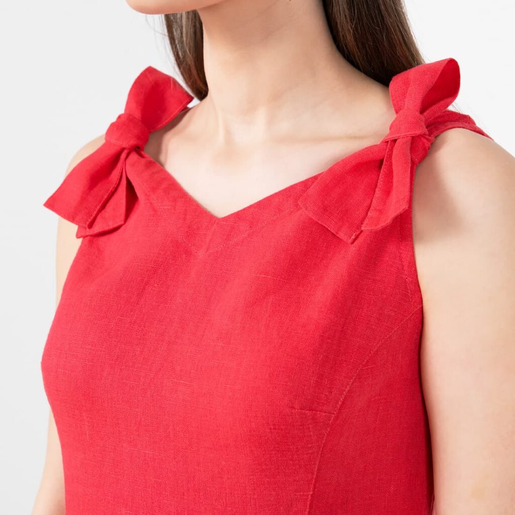 TUSCANY Robe rouge 4 TUSCANY Robe rouge – Image 4