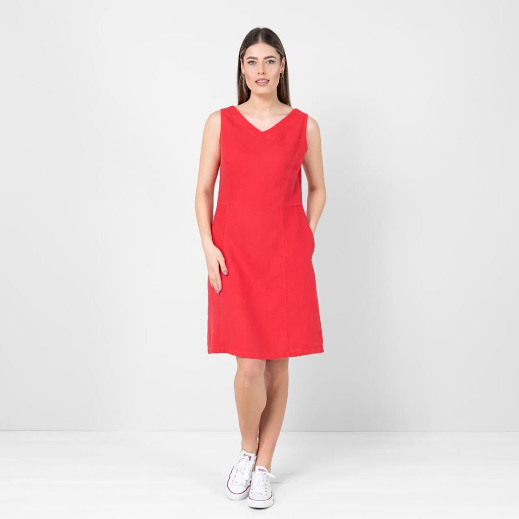 TUSCANY Robe rouge 2 TUSCANY Robe rouge – Image 2