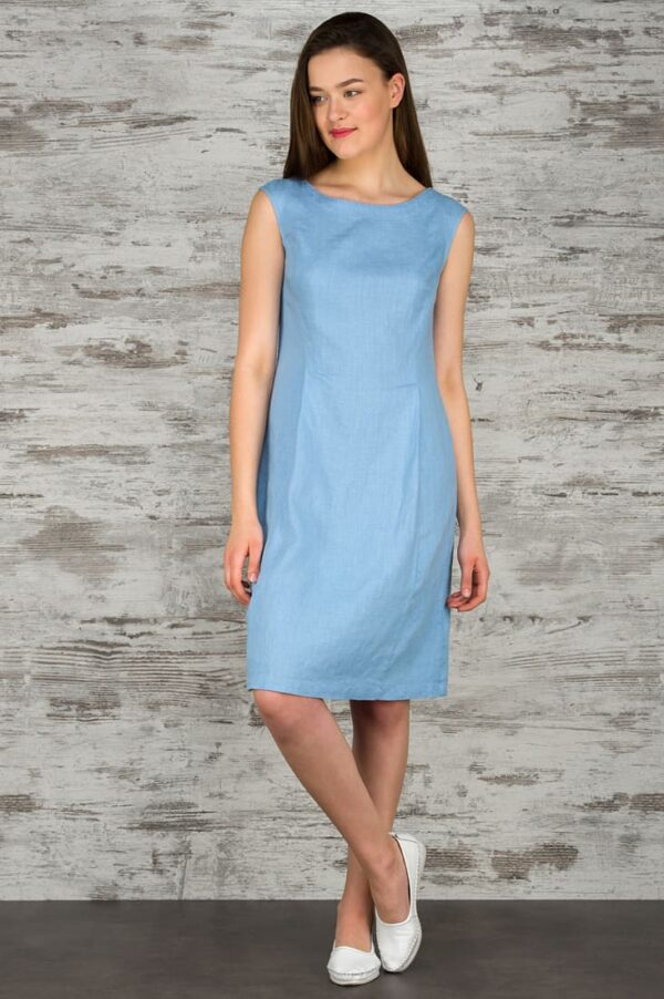 LUKA Robe bleuâtre