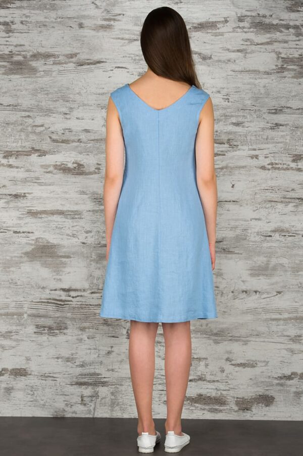 LUKA Robe bleuâtre – Image 6