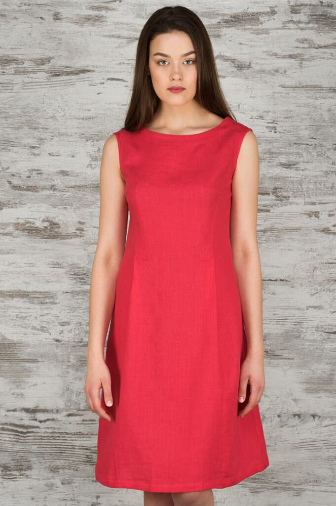 LUKA Robe rouge 2 LUKA Robe rouge – Image 2