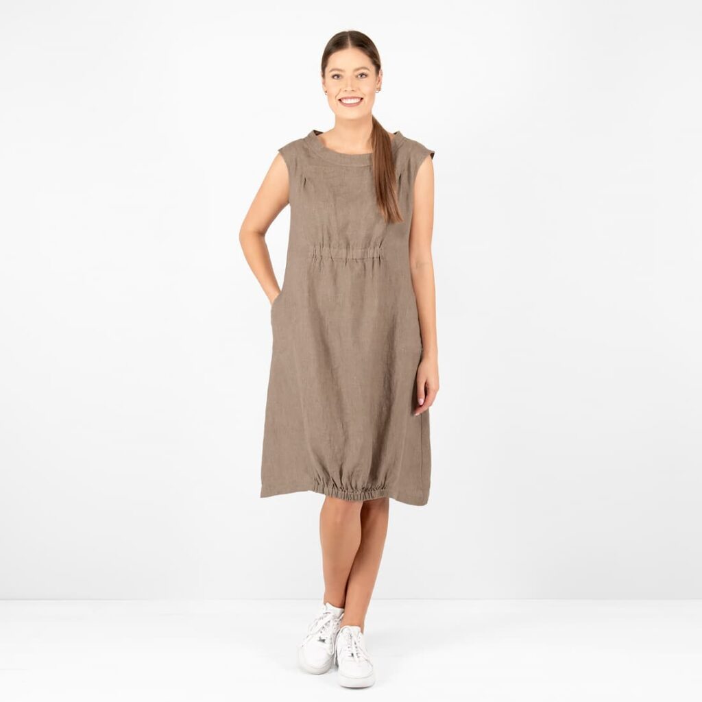 VIKI Robe brune 1 VIKI Robe brune
