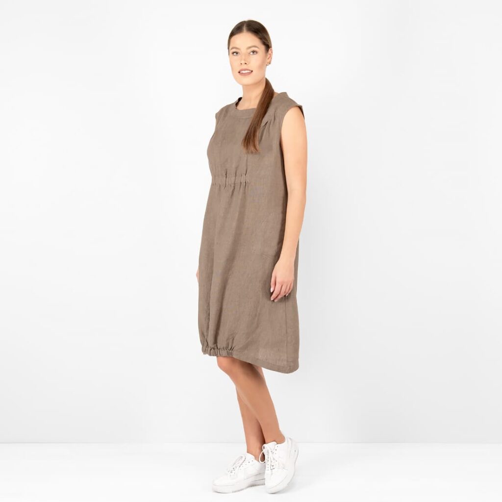 VIKI Robe brune 2 VIKI Robe brune – Image 2