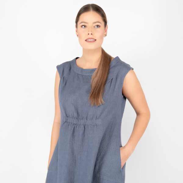 VIKI Robe bleu jean – Image 3