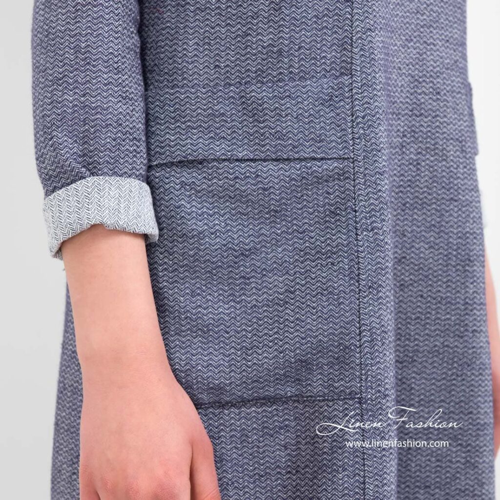 MARTA Robe bleue 4 MARTA Robe bleue – Image 4