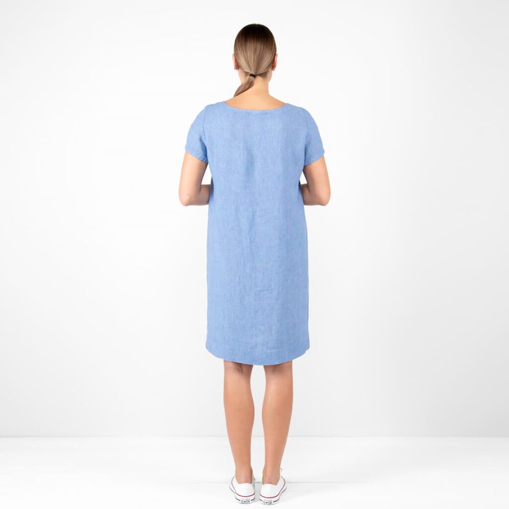 PROVENCE Robe bleue 6 PROVENCE Robe bleue – Image 6