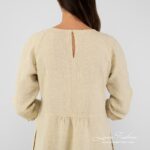 DELFINA Robe jaune pâle