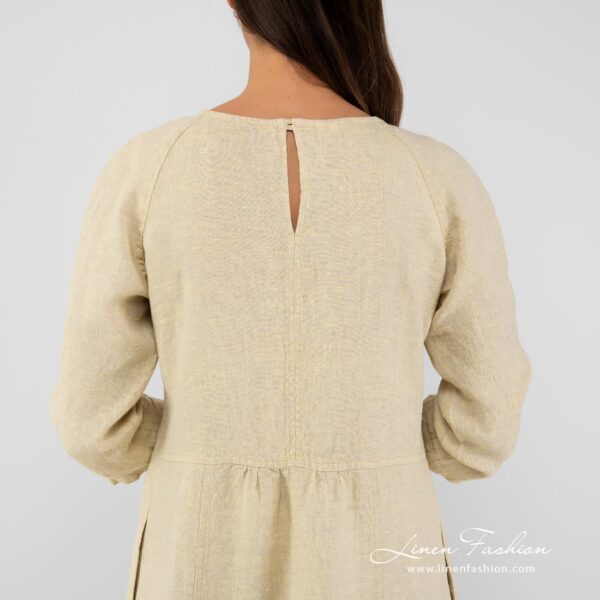 DELFINA Robe jaune pâle – Image 5