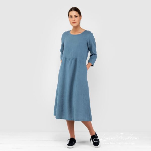 DELFINA Robe bleu sarcelle