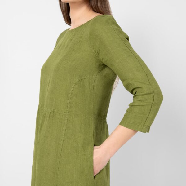 DELFINA Robe verte – Image 5