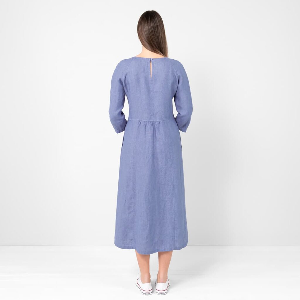 DELFINA Robe bleue 6 DELFINA Robe bleue – Image 6