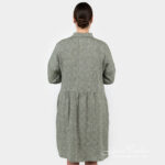 JUDIT Robe vert mousse