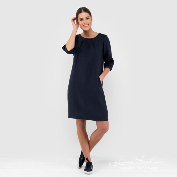 ALFA Robe noire bleue