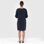 ALFA Robe noire bleue