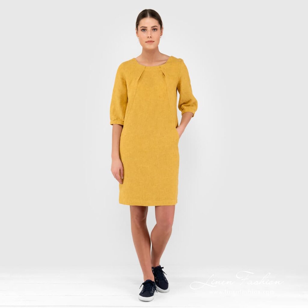 ALFA Robe jaune 1 ALFA Robe jaune