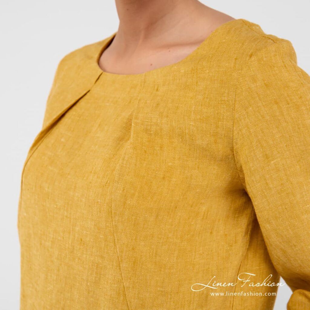 ALFA Robe jaune 3 ALFA Robe jaune – Image 3