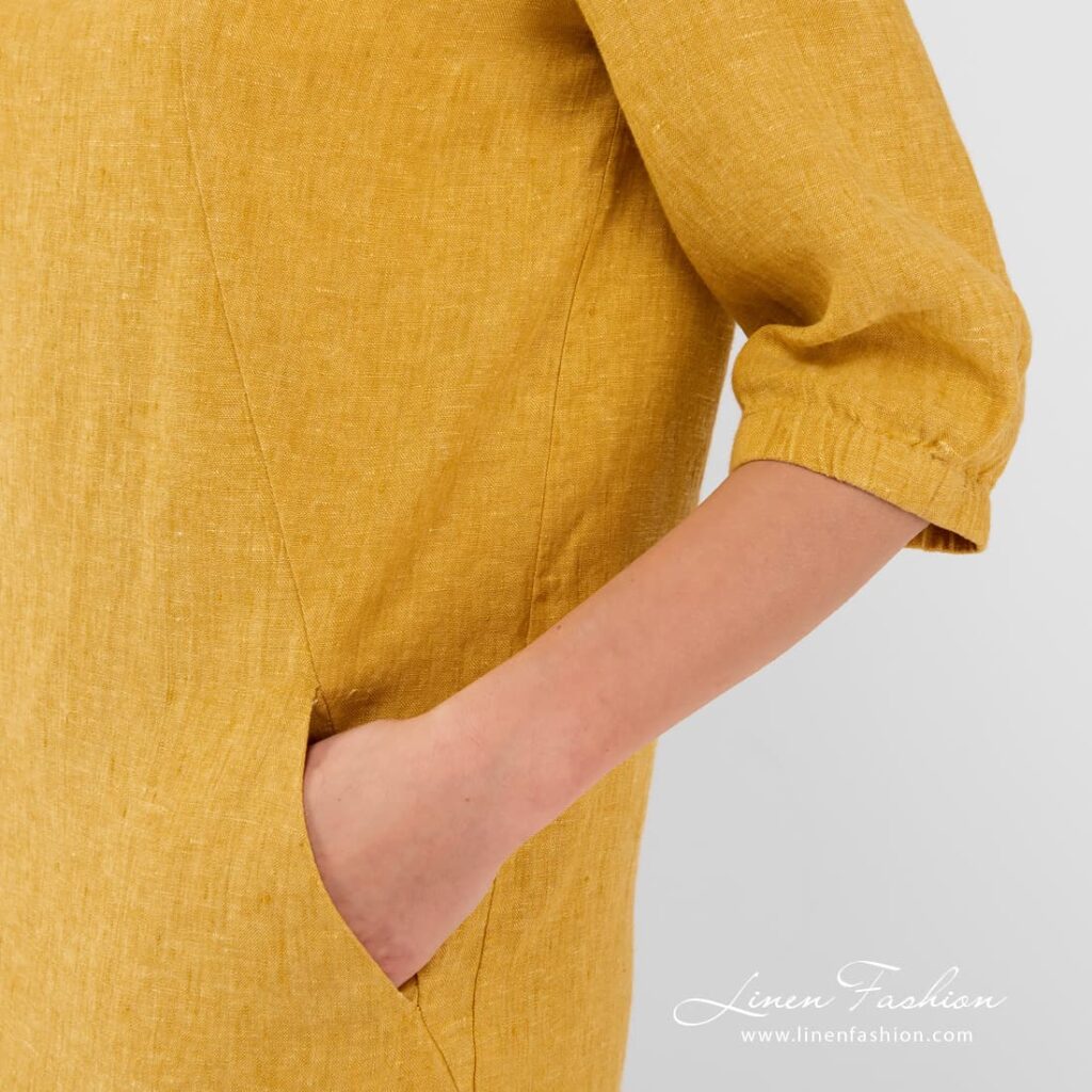 ALFA Robe jaune 4 ALFA Robe jaune – Image 4