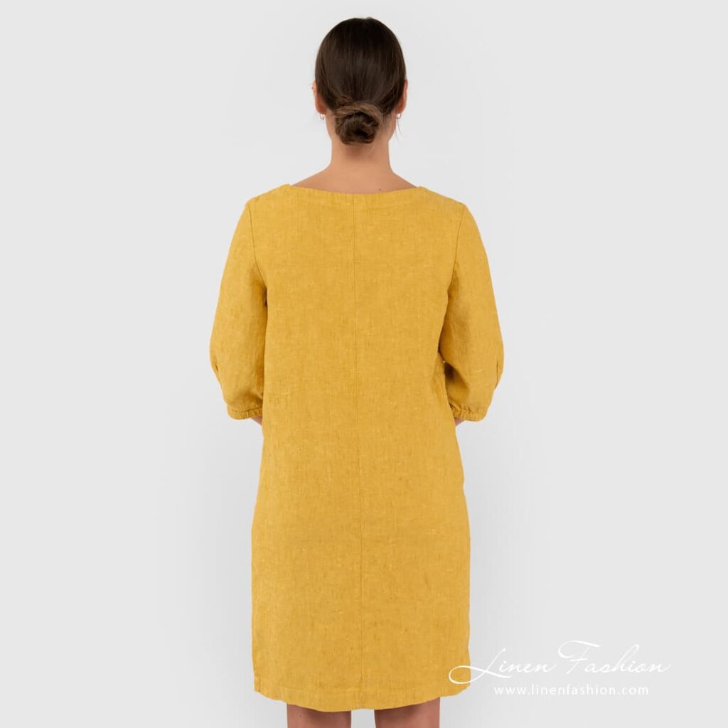 ALFA Robe jaune 5 ALFA Robe jaune – Image 5