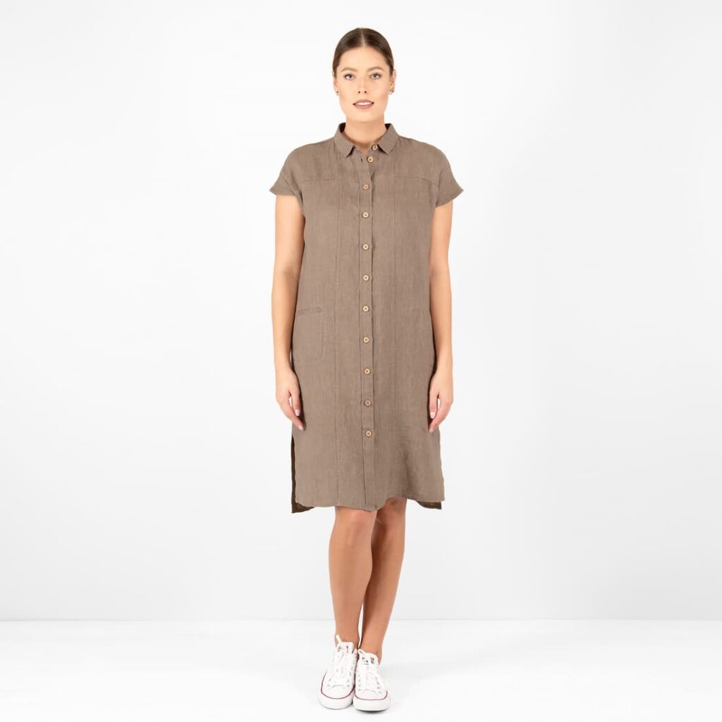 GINA Robe brune 1 GINA Robe brune