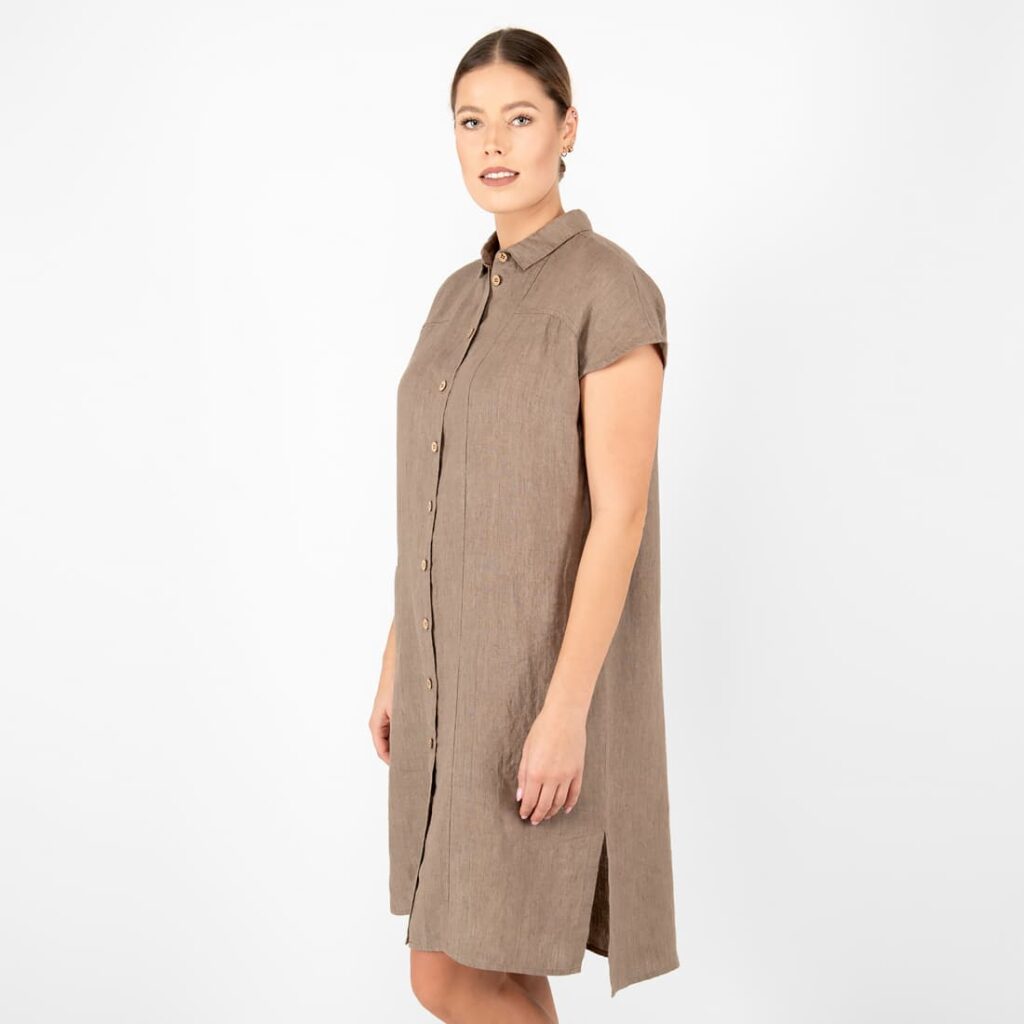 GINA Robe brune 2 GINA Robe brune – Image 2