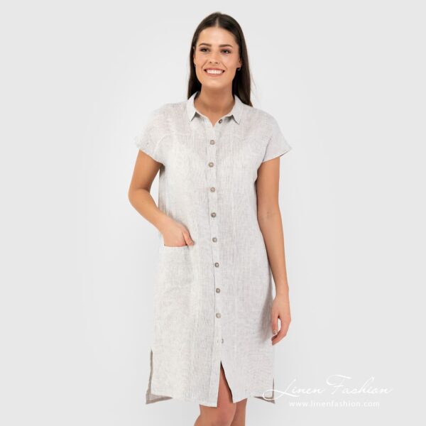 GINA Robe blanche – Image 2