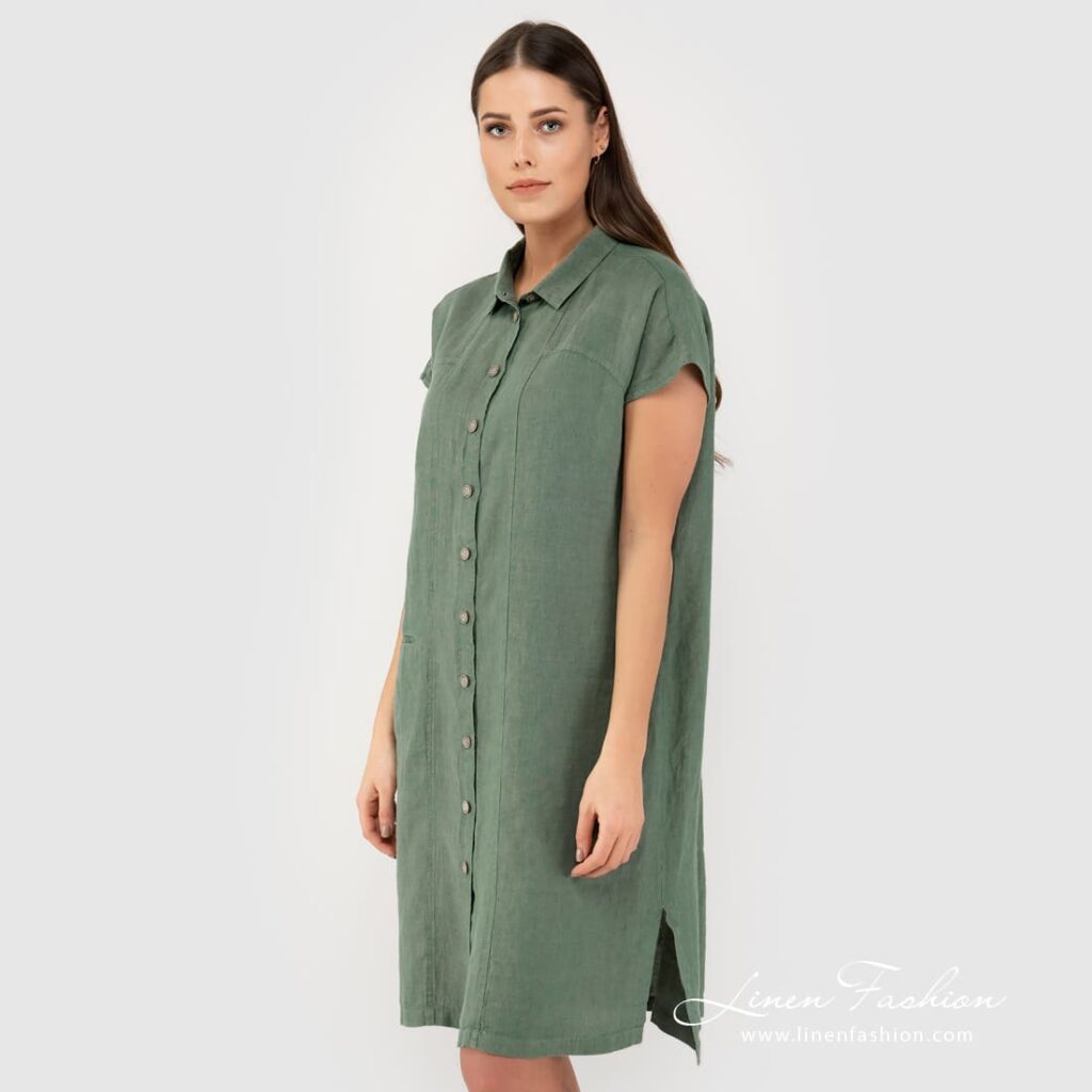 GINA Robe verte 3 GINA Robe verte – Image 3