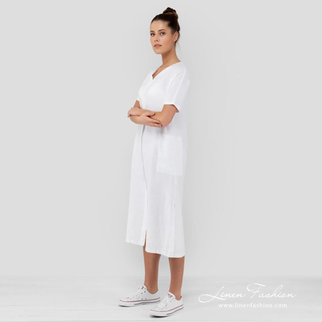 TOKYO Robe blanche 2 TOKYO Robe blanche – Image 2