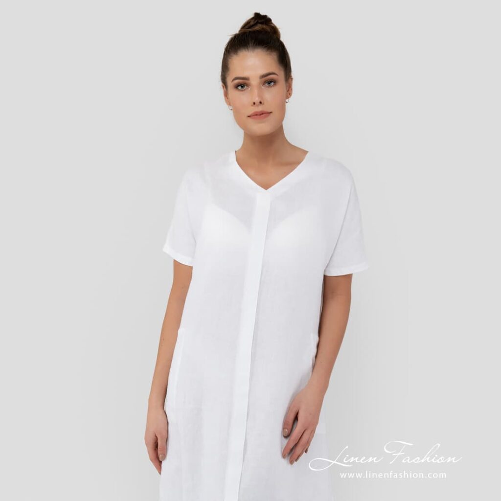 TOKYO Robe blanche 3 TOKYO Robe blanche – Image 3