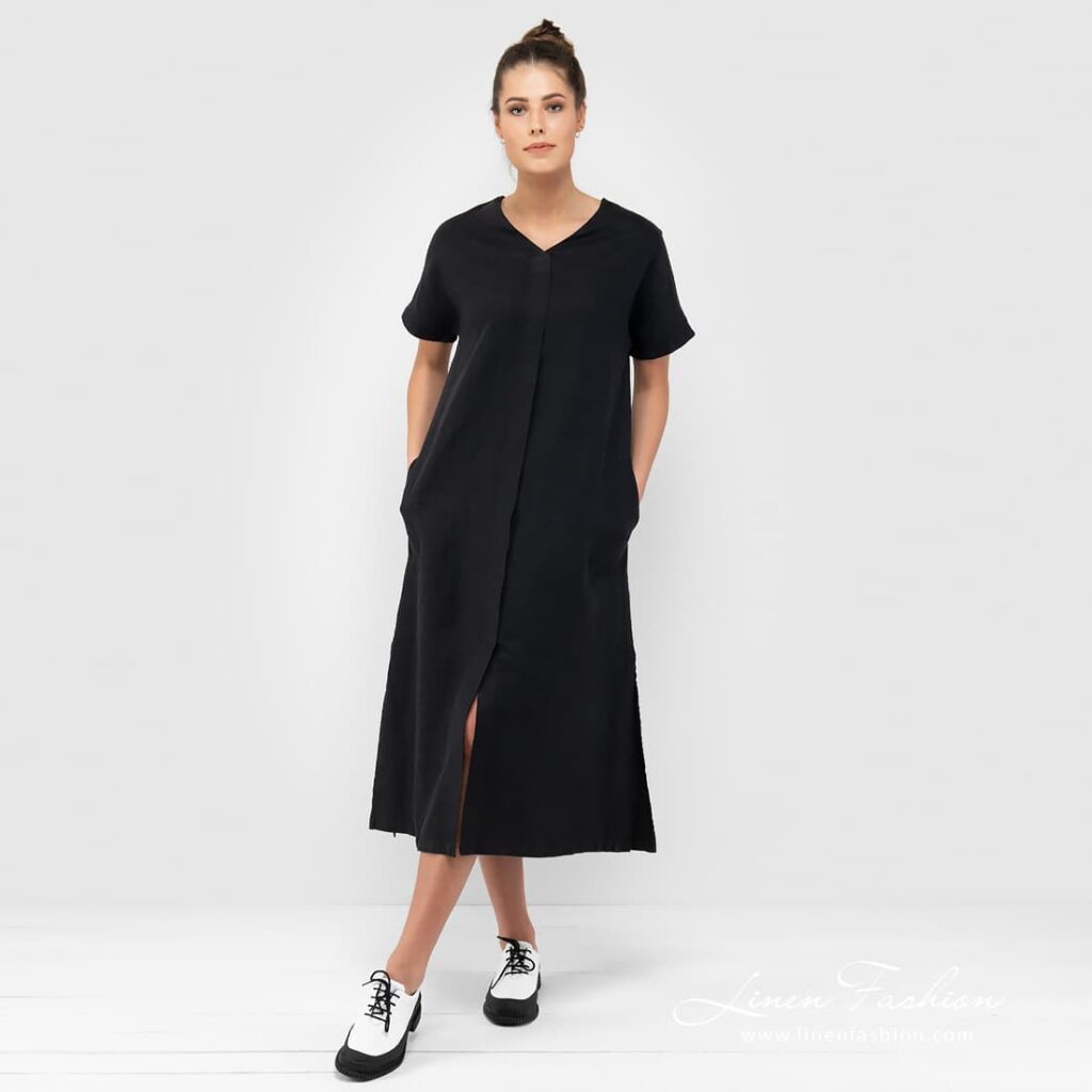 TOKYO Robe noire 2 TOKYO Robe noire – Image 2