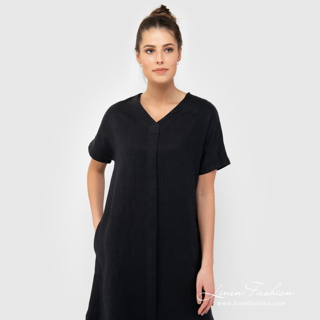 TOKYO Robe noire 3 TOKYO Robe noire – Image 3