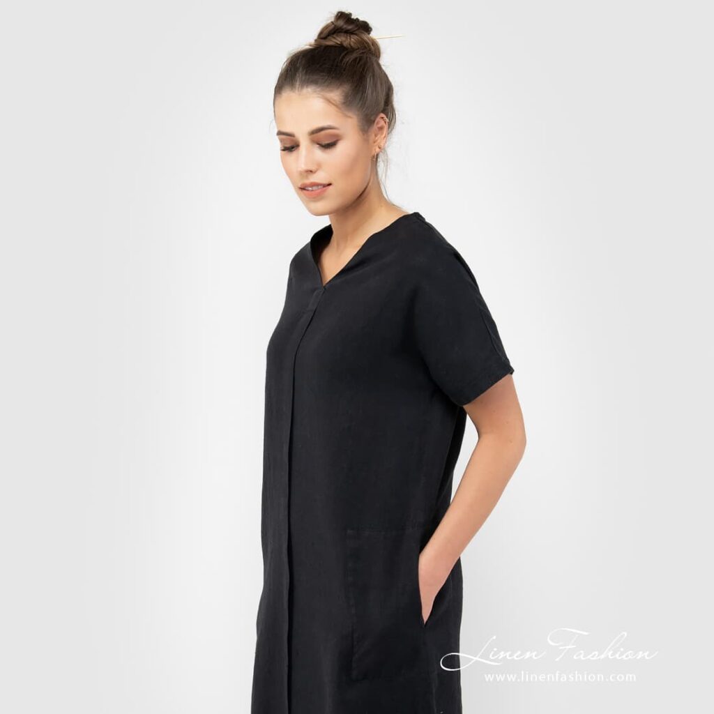 TOKYO Robe noire 4 TOKYO Robe noire – Image 4