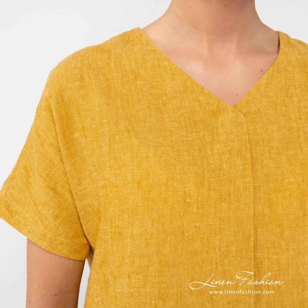 TOKYO Robe jaune 4 TOKYO Robe jaune – Image 4