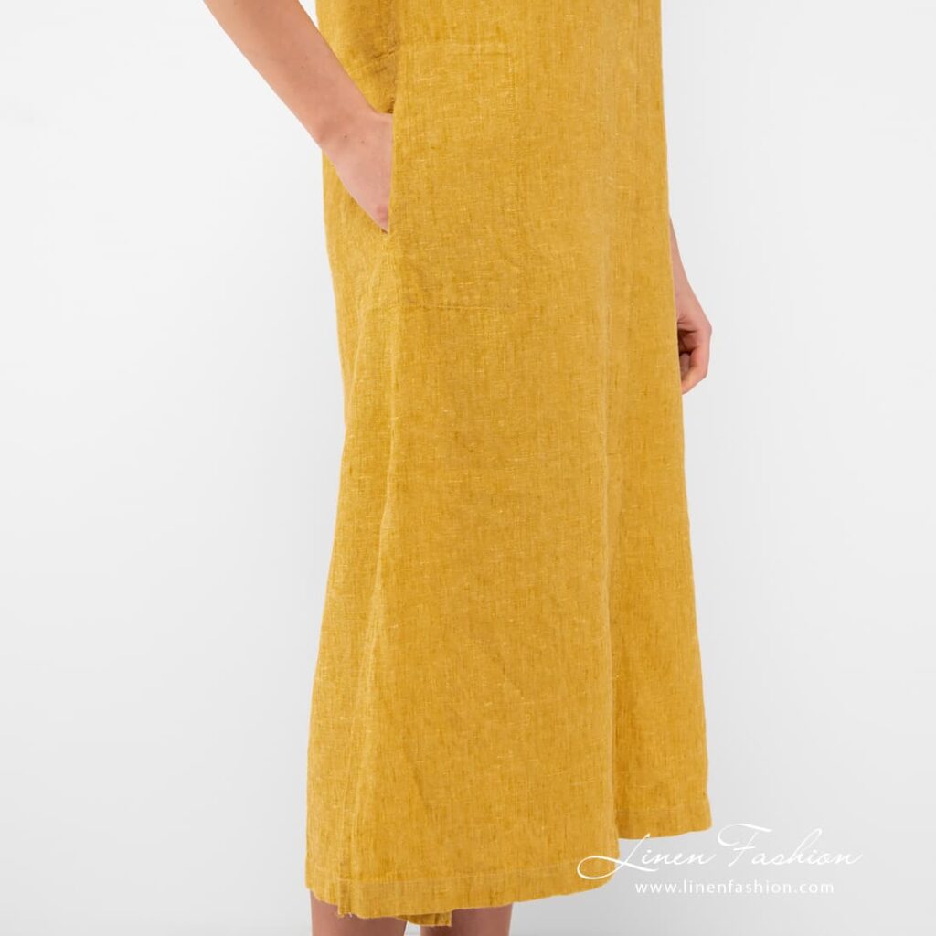 TOKYO Robe jaune 5 TOKYO Robe jaune – Image 5