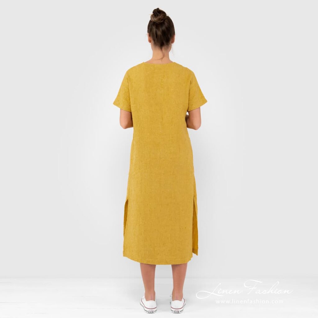 TOKYO Robe jaune 6 TOKYO Robe jaune – Image 6