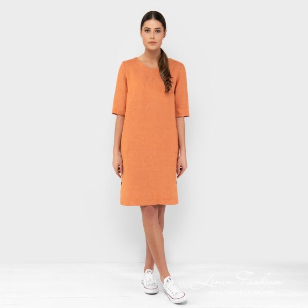 MALVINA Robe orange
