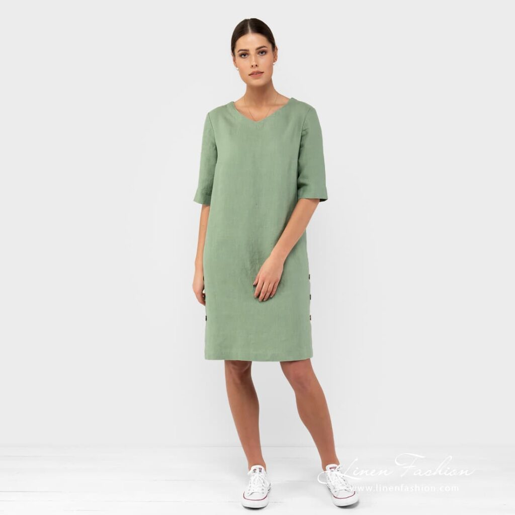 MALVINA Robe verte 1 MALVINA Robe verte
