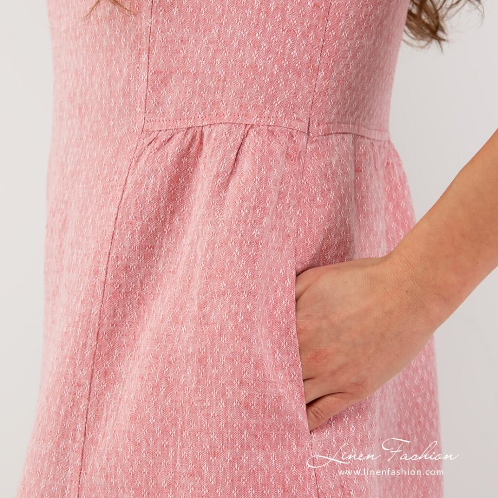 JAMAIKA Robe rose 4 JAMAIKA Robe rose – Image 4