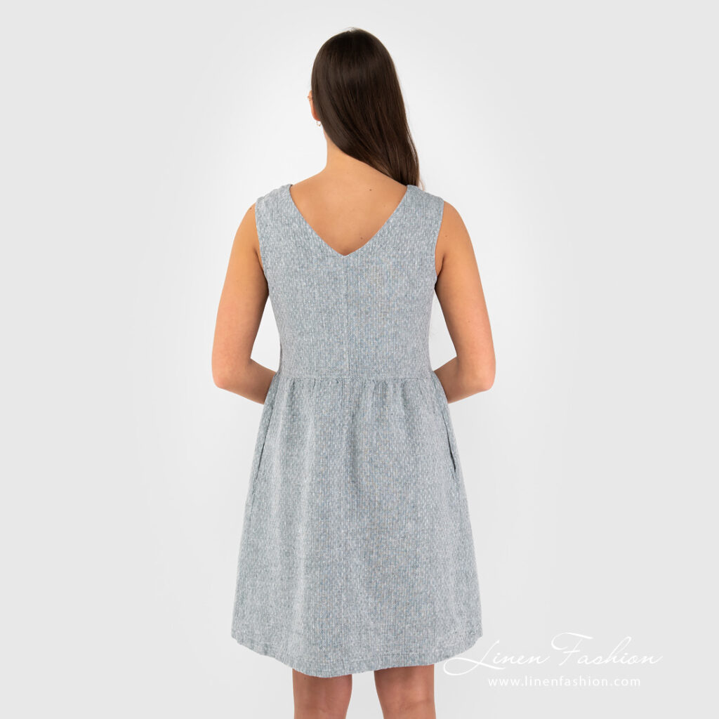 JAMAIKA Robe grise 4 JAMAIKA Robe grise – Image 4