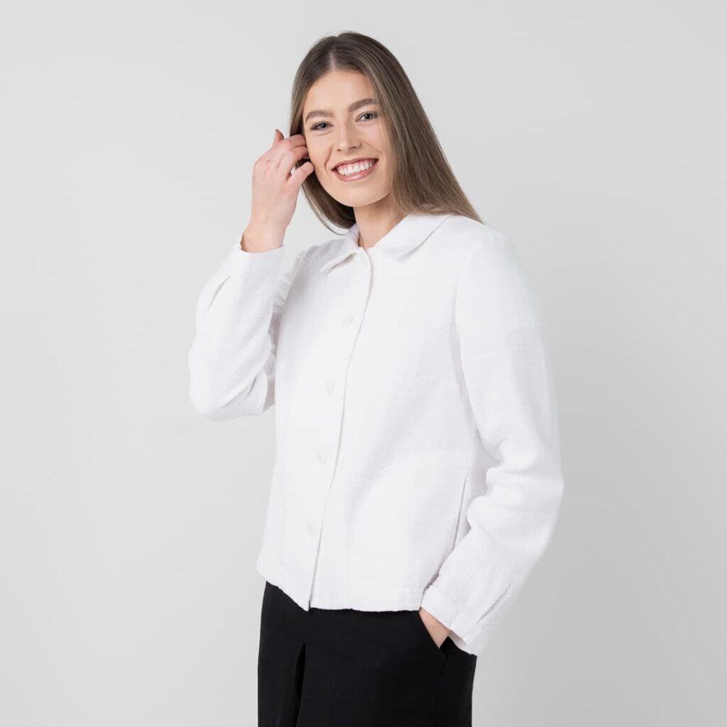 LIMA Veste blanche 5 LIMA Veste blanche – Image 5